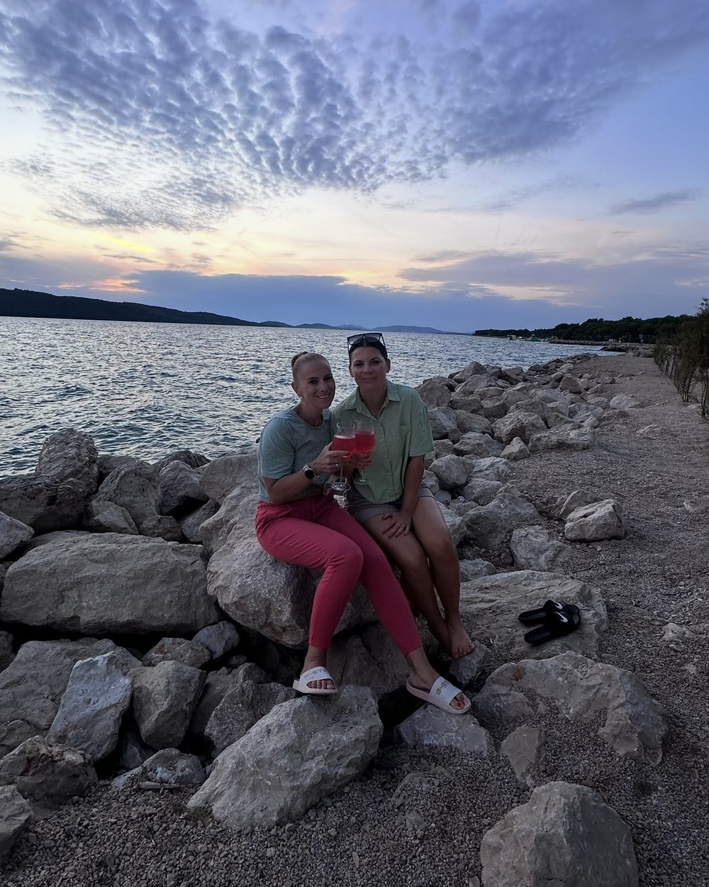 Nadine und Tanja auf einer Incentive-Reise